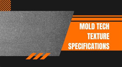 Mold Tech Textures: Unveiling the Future of Precision Molding