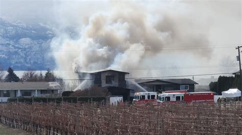 Garage fire significantly damages West Kelowna home - Okanagan ...