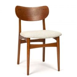 Teak dining table chair vintage Danish model - Retro Studio