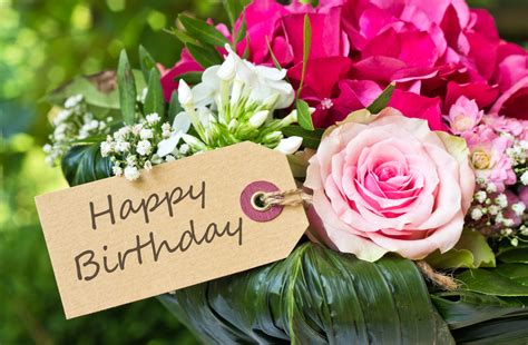 Happy Birthday Flowers Images Download / Happy Birthday Wishes with ...