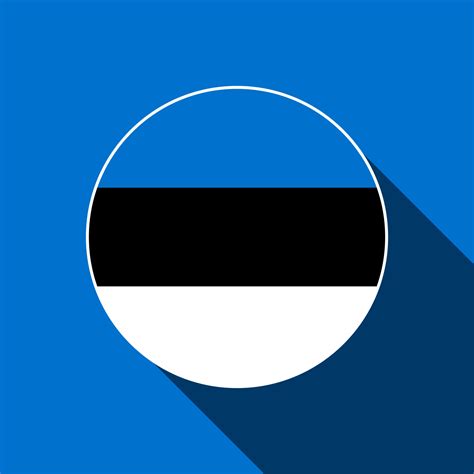 Country Estonia. Estonia flag. Vector illustration. 9487825 Vector Art ...