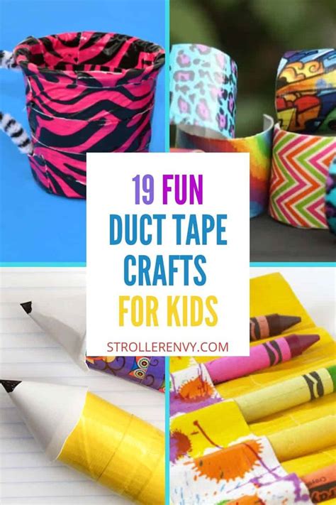 19 DIY Duct Tape Crafts For Kids: Unique And Easy!