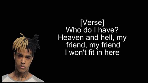 XXXTENTACION Save Me lyrics - YouTube