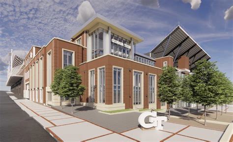 Images: Georgia Tech football stadium expansion breaks ground ...