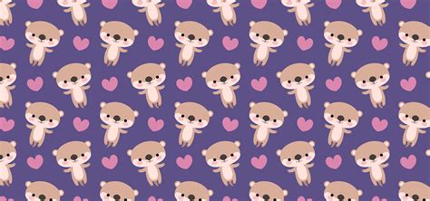 Cartoon Otter Wallpapers - Top Free Cartoon Otter Backgrounds ...