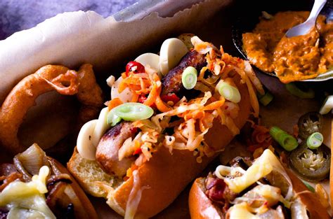 3 Classic Hot Dog Toppings - Lost in Food