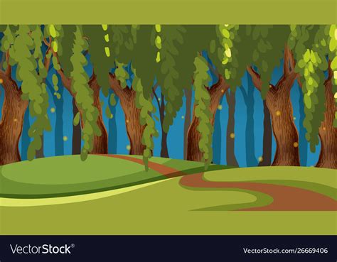 Empty background nature scenery Royalty Free Vector Image