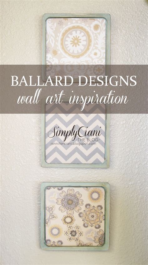 Ballard Designs wall art inspiration: DIY project | Simply Ciani