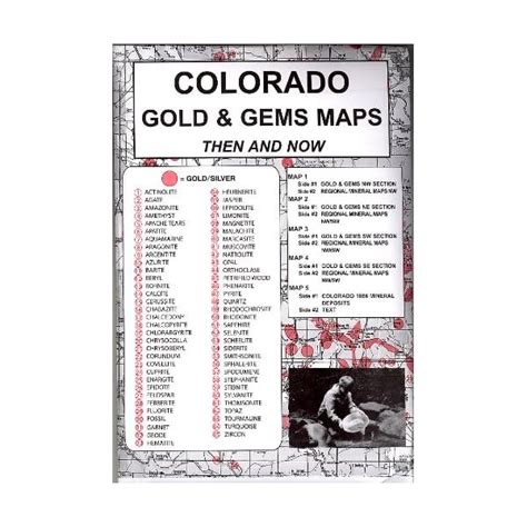 Colorado Gold & Gems Map Set - Prospecting Supplies