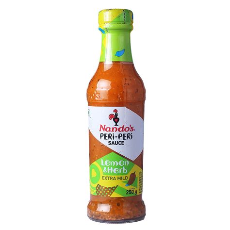 Nandos peri peri lemon & herb sauce 250gm -kdhaka best price in bd