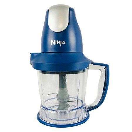 Ninja Storm Food Processor Blender QB751Q Master Bowl 450W Motor Power Blue (Certified ...