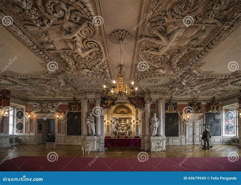 Ballroom in Friedenstein Castle Editorial Stock Image - Image of castle ...