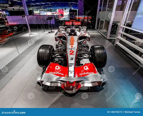 McLaren Formula One Racing Car on Display Editorial Stock Photo - Image ...