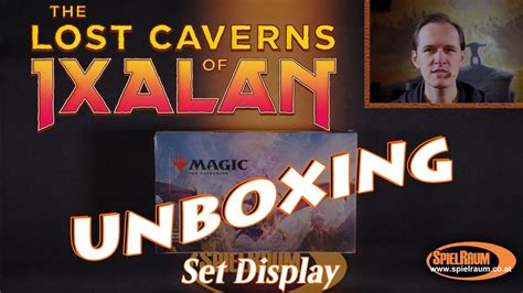 The Lost Caverns of Ixalan - Set Booster Display Unboxing - SpielRaum ...