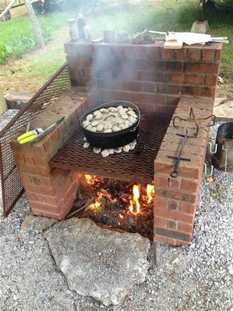 Brick BBQ Pit Smoker Plans | Fire Pit Design Ideas | Brick bbq, Backyard diy projects, Brick grill