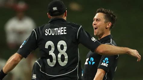 New Zealand v Pakistan ODI: Trent Boult hat-trick video, Black Caps win ...