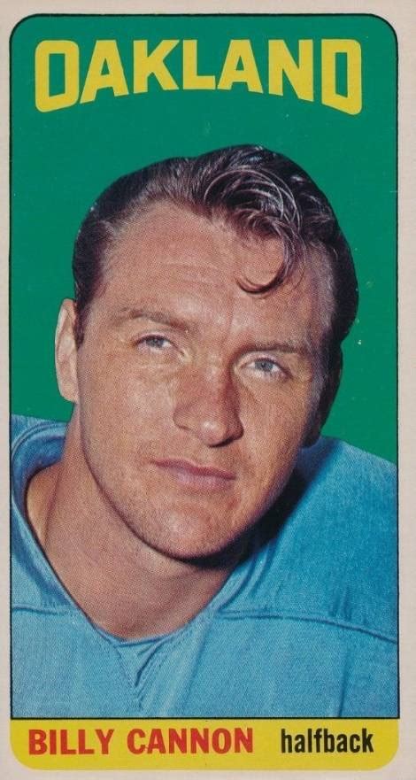 1965 Topps Billy Cannon #134 Football - VCP Price Guide