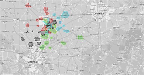 Dayton area map : Scribble Maps