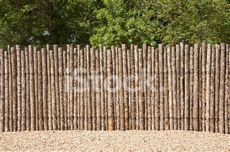 Wooden Coyote Fence In Southwest Usa Stock Photo | Royalty-Free | FreeImages