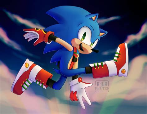 Sonic redesign by AylaPhantom on DeviantArt