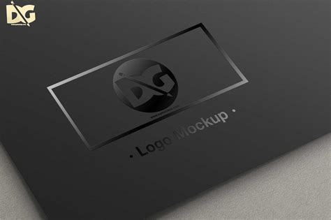 Spot UV Logo Mockup