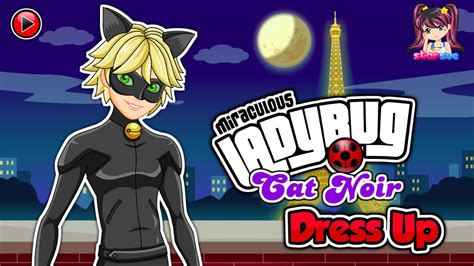 Miraculous Ladybug: Cat Noir Dress Up Game - YouTube