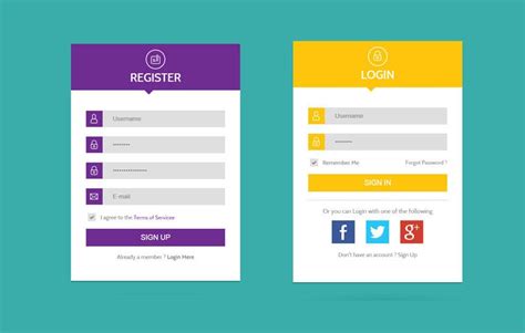 Flat UI Web Forms Widget Template by w3layouts