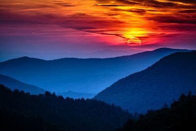 Great Smoky Mountains National Park | Sunset landscape, Landscape pictures, Landscape photography