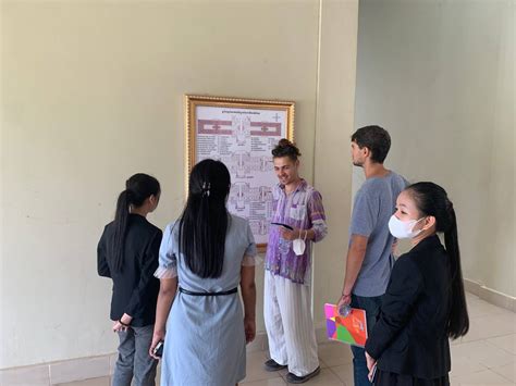 NUBB hosted two students from University of Vigo, Spain – GreenCAP Cambodia