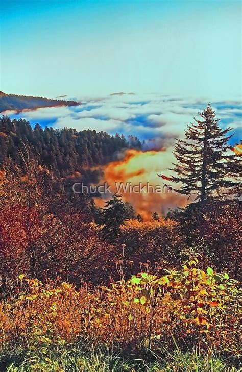 "SUNRISE,CLINGMANS DOME" by Chuck Wickham | Redbubble