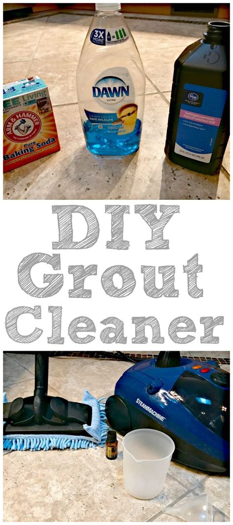 DIY Tile Grout Cleaner - The Cards We Drew