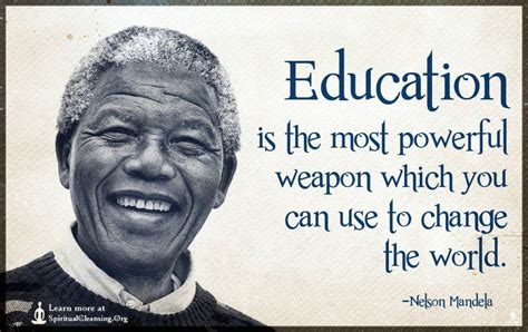 Nelson Mandela Education Quote Nelson Mandela 8 Of The Greatest Servant ...