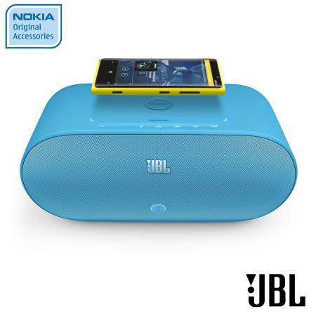 Nokia JBL Powerup Qi Wireless Charging Speaker MD-100WCY - Cyan