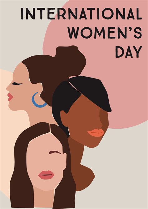 International Women's Day Poster 1361788 Vector Art at Vecteezy