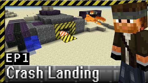 Starting Survival | Crash Landing Modpack | Ep.1 - YouTube