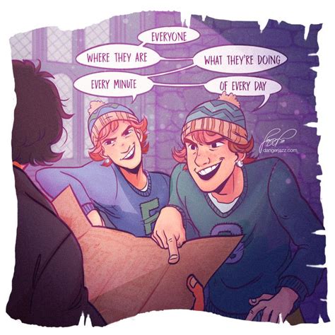 Fred and George by dangerjazz | Harry potter comics, Harry potter funny ...