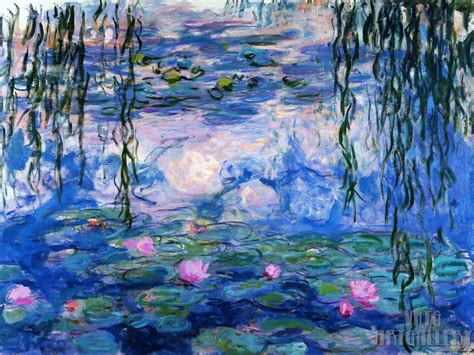 Claude Monet : Water Lilies Nympheas 1919 Canvas Gallery - Etsy