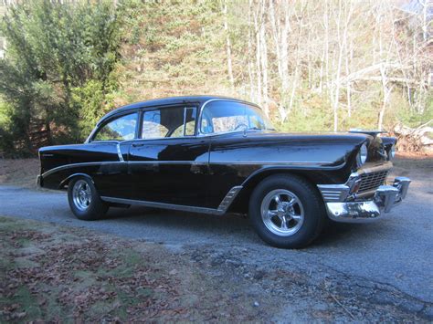 1956 Chevrolet 210 Delray 383 4 speed not Bel Air 150 Black 56 Chevy