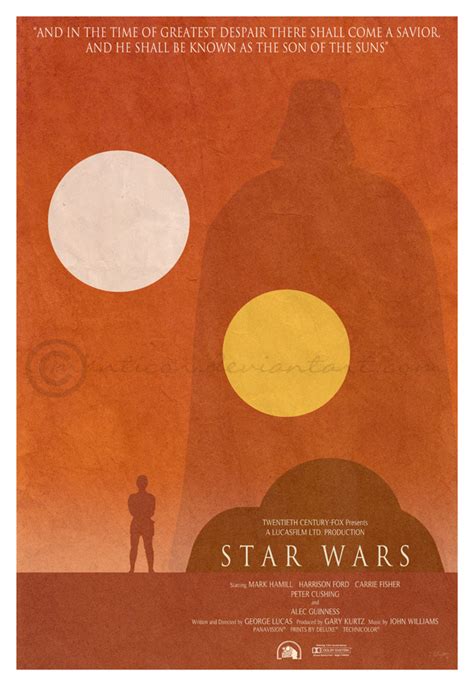 Star Wars minimalist poster by manticor on DeviantArt