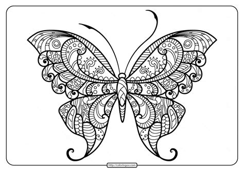 Best Butterfly Printouts To Color Asvab Math Practice Worksheets