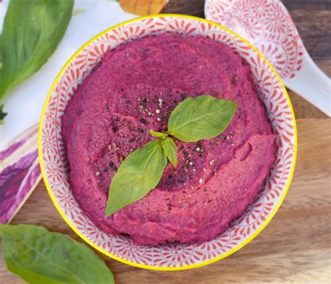 Roast Beetroot Hummus - Rosanna Davison Nutrition