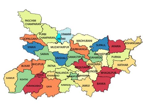 Bihar general Knowledge PDF Download | Capital to Wild Sanctuaries | Bihar map full hd, Map, Bihar