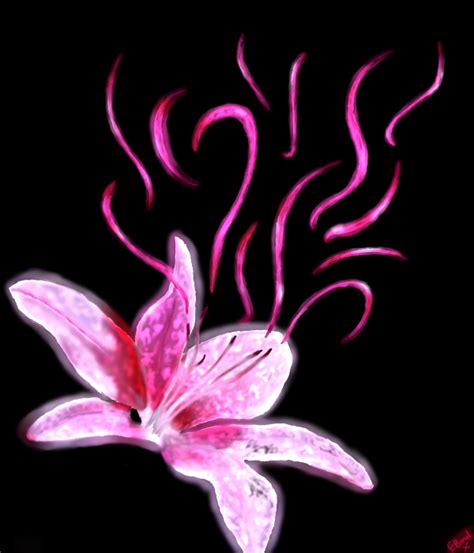 Glow Flower by Bonelos on DeviantArt