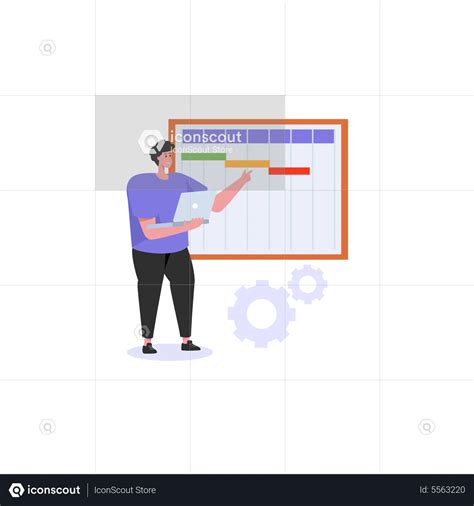 Project Timeline Animated Illustration download in JSON, LOTTIE or MP4 ...