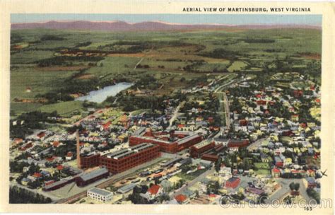 Aerial View Of Martinsburg West Virginia