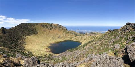 View from Hallasan Volcano. Jeju Island, South Korea Stock Image - Image of park, volcano: 170419453