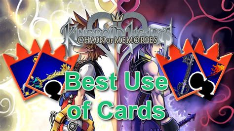 Kingdom Hearts Re:Chain of Memories - The Best Use of Your Cards (Attack Cards) - YouTube