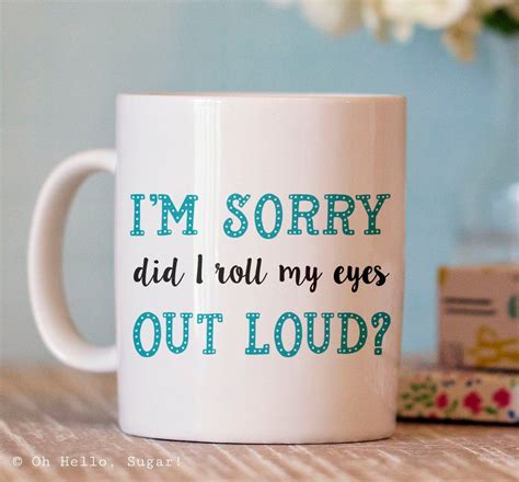 Funny Coffee Mug Sarcastic Quote Mug Ceramic Mug Funny | Funny coffee cups, Coffee humor, Funny ...