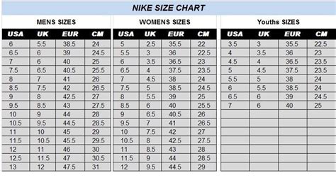 nike soccer jersey sizing