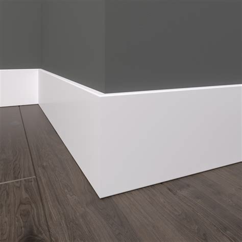 RELIABILT 1/2-in x 5-1/2-in x 8-ft Craftsman Primed MDF 512 Baseboard ...